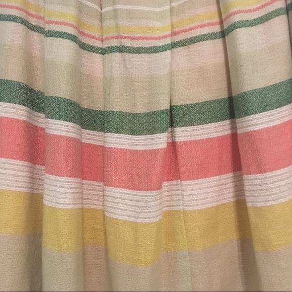 Anthropologie Eva Franco striped lined skirt -sz 2 - Picture 3 of 5